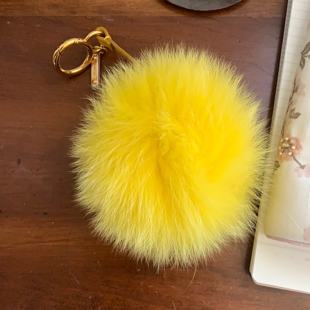 Fendi keychain pompom